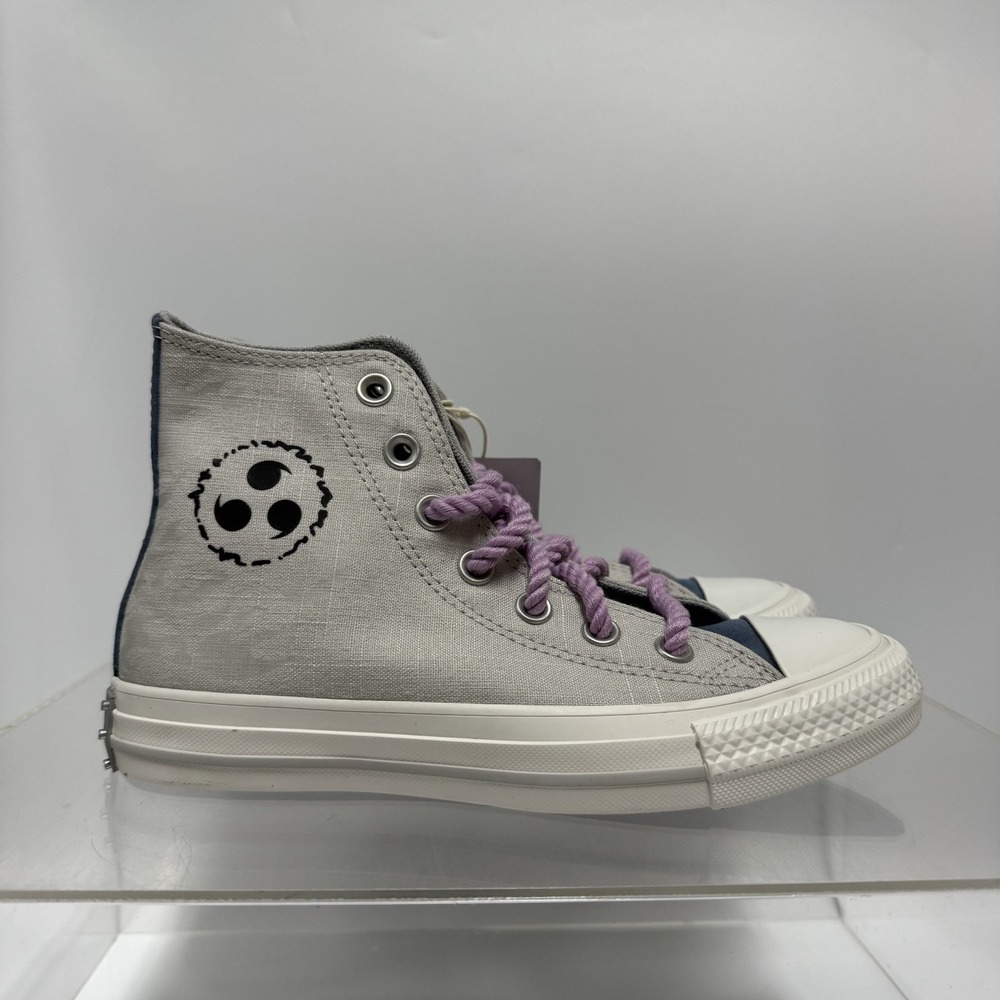 Brand New Converse x Naruto Chuck Taylor Hi Grey Gray A14837C Men 3 / Women 5
